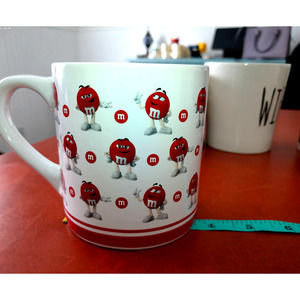 Red M&M's Coffee Mug  2018 Mars